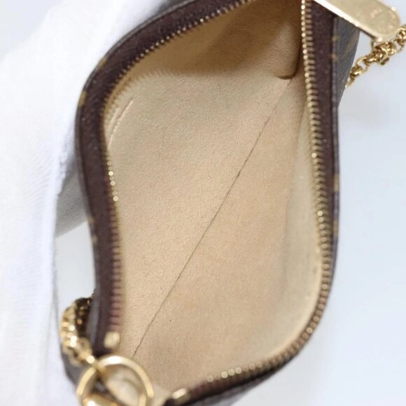 LOUIS VUITTON Monogram Pochette Mira PM Accessory Pouch M60095 LV Auth 143910V - Picture 10 of 16